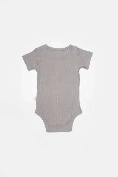 Bebek 2 Parça Kısa Kol Body, %50 Bambu - %50 Organik Pamuk, Bebek ve Yenidoğan Serisi - CSYB9017 - 6