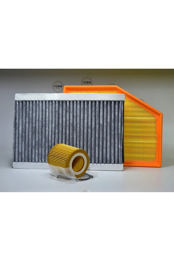 Icongroup - Bmw E60 - E63 5-6 Serisi N52 Oto Bakım Filtre Seti - Resim 2