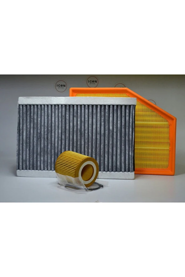 Icongroup - Bmw E60 - E63 5-6 Serisi N52 Oto Bakım Filtre Seti - Resim 4