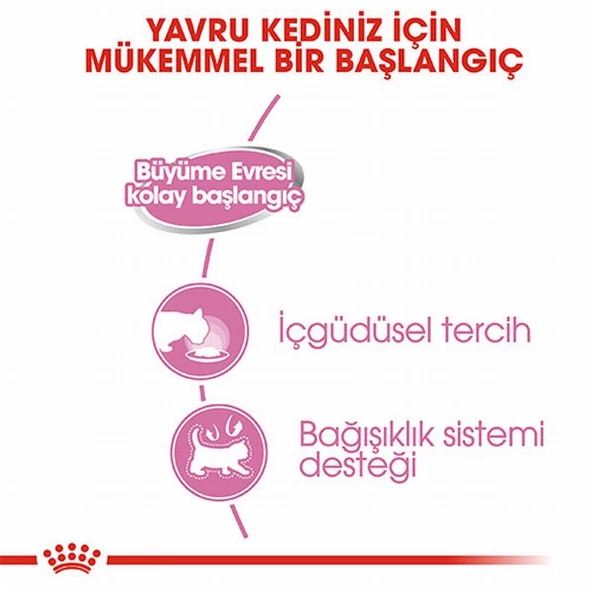 Royal Canin Mother Babycat Pate Yavru Kedi Konservesi 6 Adet 195 Gr - Resim 3