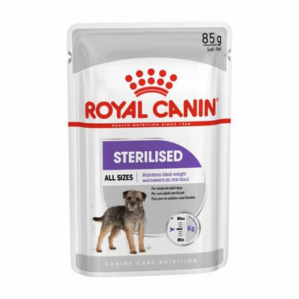 Royal Canin Ccn Sterilised Pouch Kısırlaştırılmış Köpek Konservesi 6 Adet 85 Gr