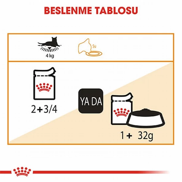 Royal Canin İntense Beauty Jelly Pouch Yetişkin Kedi Konservesi 6 Adet 85 Gr - Resim 3