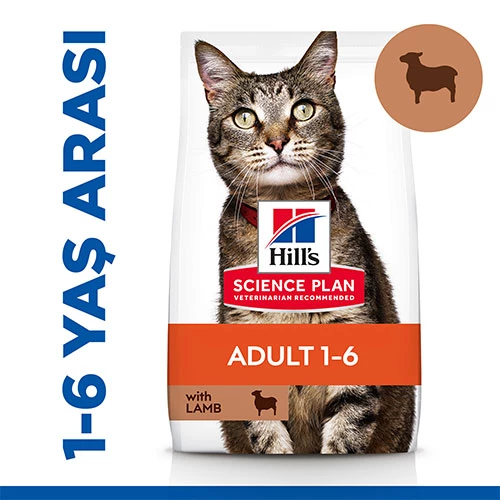 Hill’s SCIENCE PLAN Adult Lamb Kuzulu Yetişkin Kedi Maması 3 Kg