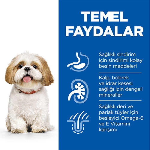 Hill’s SCIENCE PLAN Mature Adult 7+ Small & Mini Chicken Küçük Irk Tavuklu Yaşlı Köpek Maması 1,5 Kg - 3