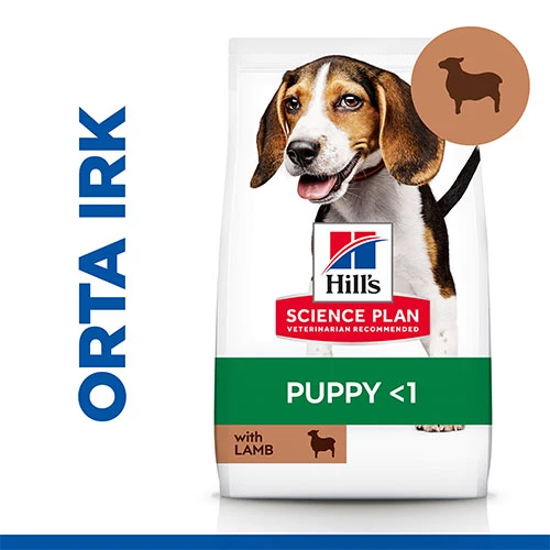 Hill’s SCIENCE PLAN Puppy Medium Lamb & Rich Orta Irk Kuzulu Yavru Köpek Maması 2,5 Kg