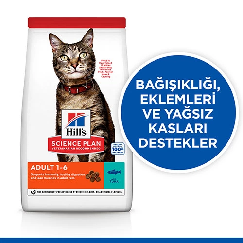 Hill’s SCIENCE PLAN Optimal Care Ton Balıklı Yetişkin Kedi Maması 1,5 Kg - 2