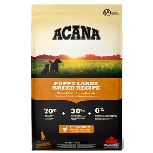 Acana Heritage Puppy Large Breed Büyük Irk Tahılsız Yavru Köpek Maması 11,4 Kg