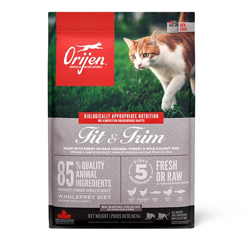 Orijen Fit Trim Kilo Dengeleyici Light Kedi Maması Tüm Irk ve Yaşam Evreleri 1,8 Kg