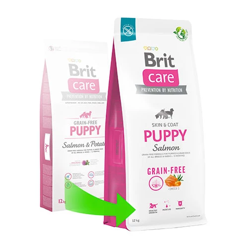 Brit Care Somonlu ve Patatesli Tahılsız Yavru Köpek Maması 12 Kg - 2
