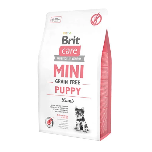 Brit Care Grain Free Mini Puppy Hypoallergenic Kuzulu Küçük Irk Tahılsız Yavru Köpek Maması 7 Kg ürün görseli
