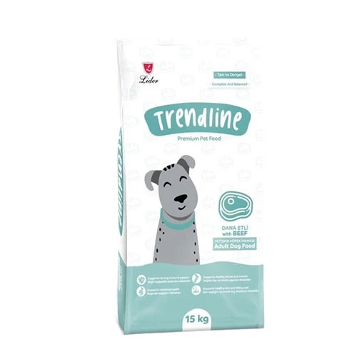 Trendline Biftekli Yetişkin Köpek Maması 15 Kg