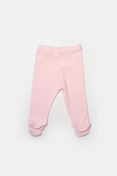 Bebek 2'li Patikli Pantolon, %50 Bambu - %50 Organik Pamuk, Bebek ve Yenidoğan Serisi - CSYB9027 - 6