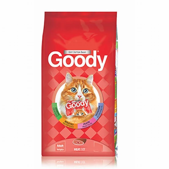 Goody Meat Etli Yetişkin Kedi Maması 15 Kg