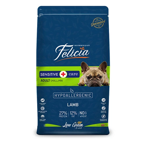 Felicia HypoAllergenic Small Mini Kuzulu Küçük Irk Düşük Tahıllı Yetişkin Köpek Maması 3 Kg ürün görseli