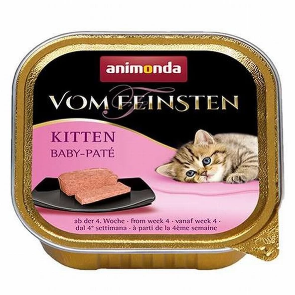 Animonda Vom Feinsten Karışık Etli Pate Yavru Kedi Konservesi 6 Adet 100 Gr