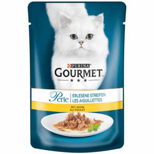 Gourmet Perle Izgara Tavuklu Yetişkin Kedi Konservesi 85 Gr ürün görseli 1