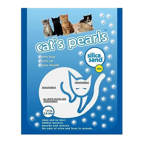 Cats Pearls Hijyenik Silika Kristal Kedi Kumu 12x3,8 Lt