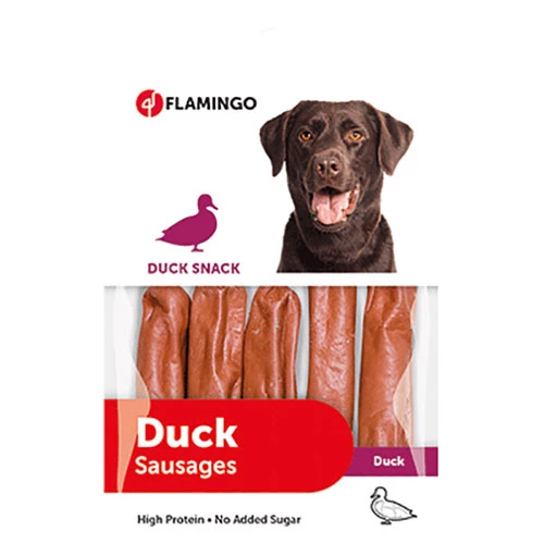 Flamingo Duck Snack Ördekli Sosis Köpek Ödülü 85 Gr