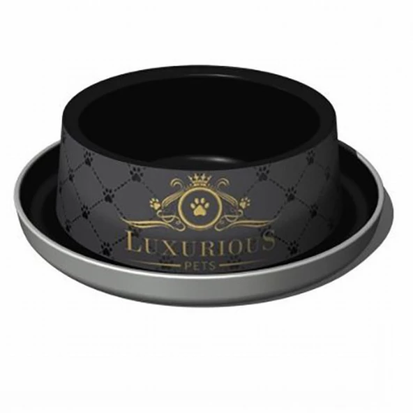 Moderna Trendy Luxurious Plastik Kedi Mama Su Kabı 350 Ml ürün görseli