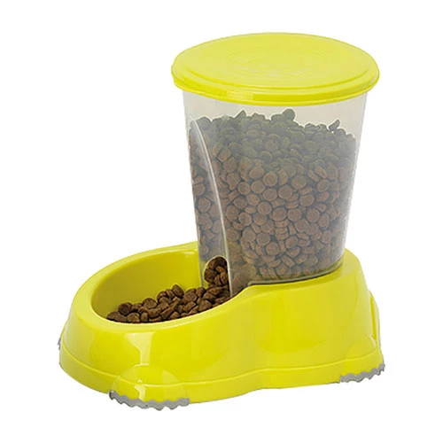 Moderna Smart Hazneli Kedi ve Köpek Mama Kabı Sarı 1,5 Lt