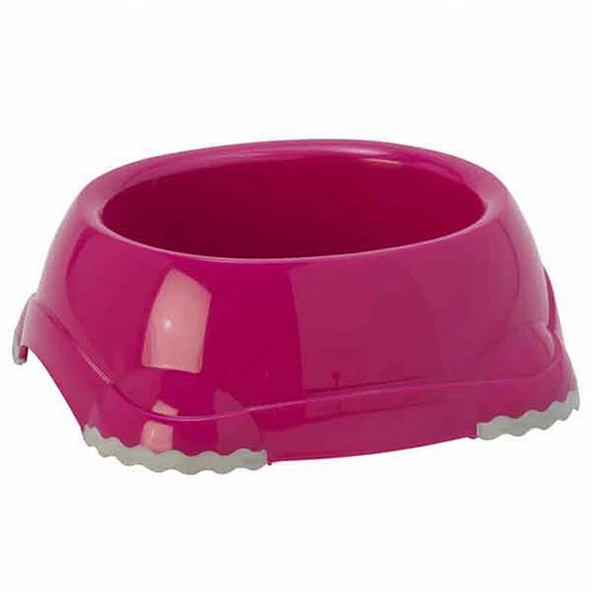 Moderna Smart Plastik Kedi Köpek Mama Su Kabı Fuşya No:1 315 Ml