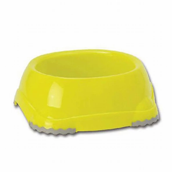 Moderna Smart Plastik Kedi Köpek Mama Su Kabı Sarı 315 Ml ürün görseli