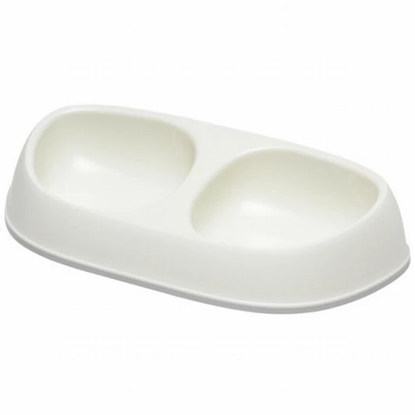 Moderna Sensibowl Kedi Mama Su Kabı Beyaz 2x200 Ml