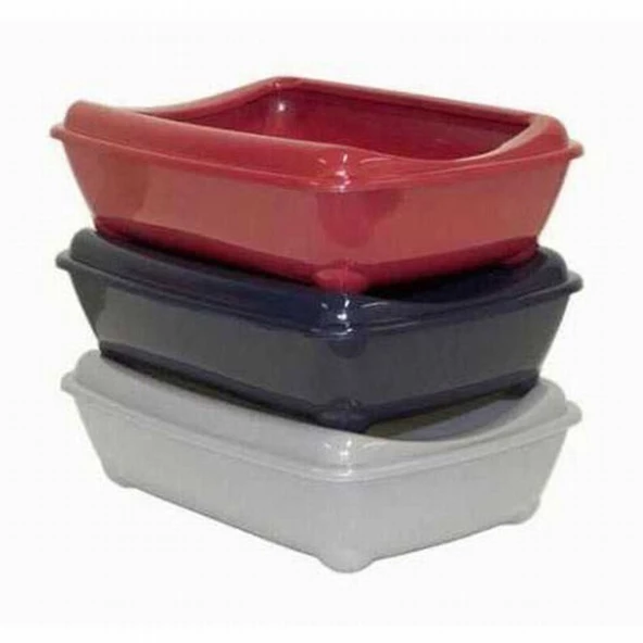 Moderna Aristo Jumbo Açık Kedi Tuvaleti Lacivert 57 Cm