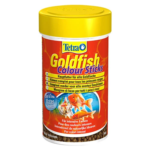 Tetra Goldfish Colour Sticks Balık Yemi 100 Ml