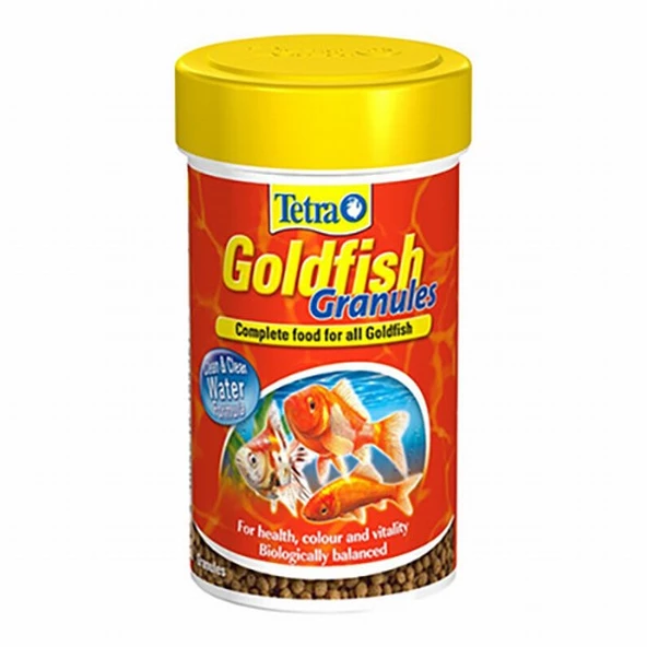 Tetra Goldfısh Granül Balık Yemi 100 Ml