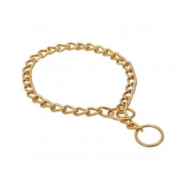 Doggie Boğma Zincir Köpek Eğitim Tasması 3x50 50 Cm - Resim 2