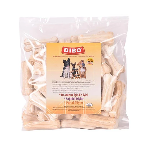 Dibo Beyaz Press Kemik Köpek Ödülü 50'li 20-25 Gr 7 Cm ürün görseli