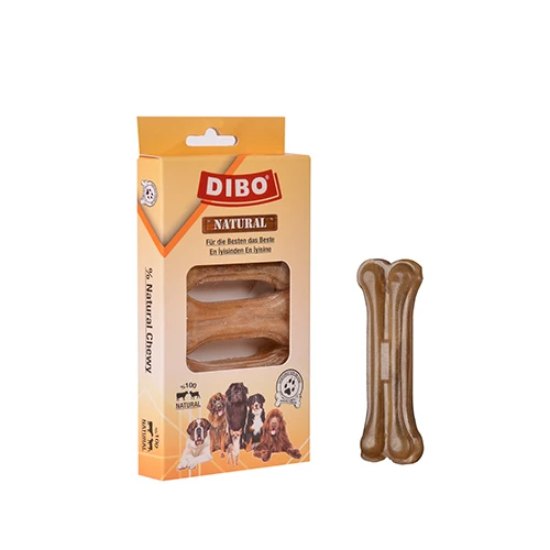 Dibo Natürel Press Kemik Köpek Ödülü 4'lü 30-35 Gr 10 Cm