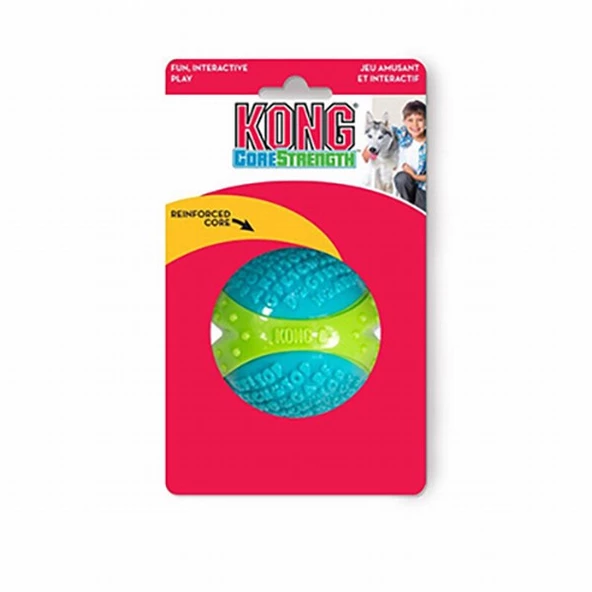 Kong Core Strength Plastik Köpek Çiğneme Oyuncağı 6 Cm ürün görseli