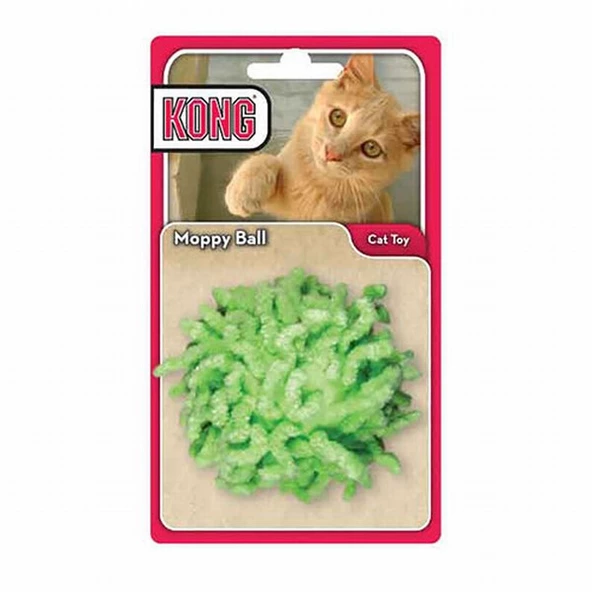 Kong Mikrofiber Top Kedi Oyuncağı 4,5 Cm