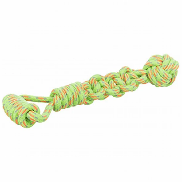 Trixie At Getir ve Tut Çek Tutamaçlı Oyun Topu Köpek Oyuncağı 8x38 Cm