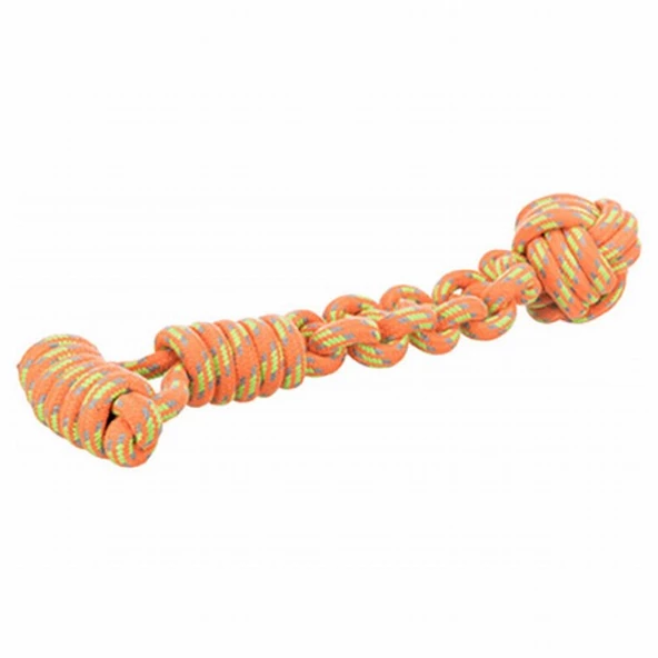 Trixie At Getir ve Tut Çek Tutamaçlı Oyun Topu Köpek Oyuncağı 8x38 Cm - 2