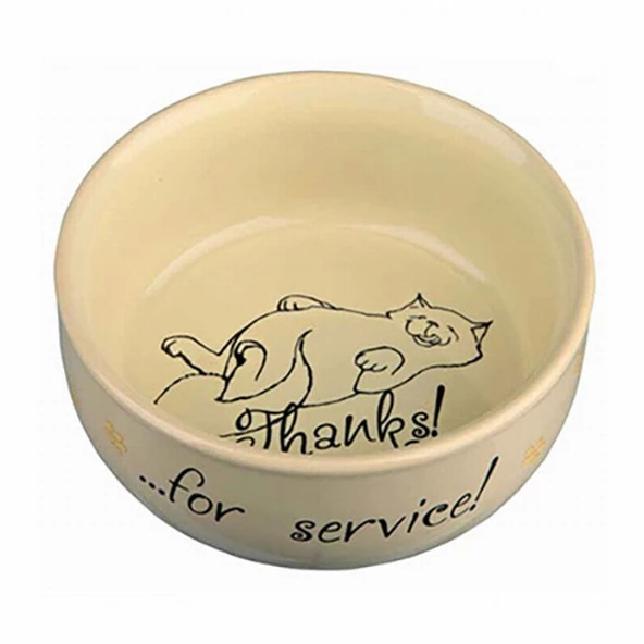 Trixie For Service Kedi Seramik Mama Su Kabı 0,3 Lt 11 Cm