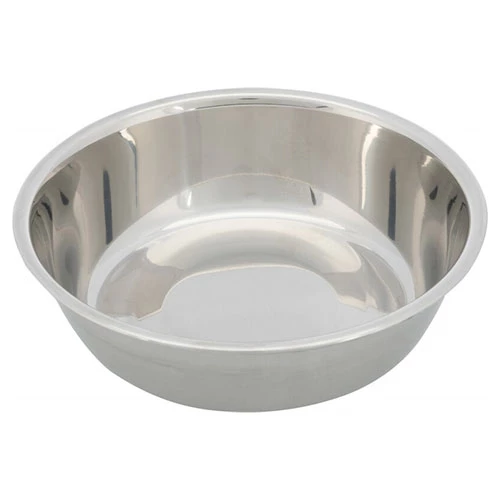 Trixie Melamin Paslanmaz Çelik Kedi ve Köpek Mama Su Kabı Beyaz 0,2 Lt 14 Cm - 3