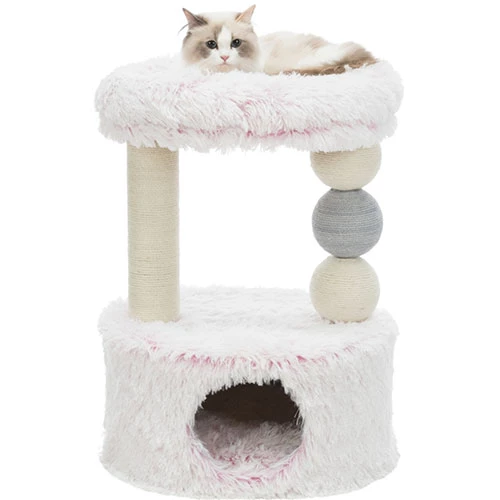 Trixie Kedi Tırmalaması ve Yatağı Beyaz Pembe 73 Cm