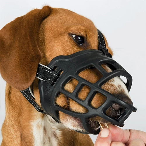 Trixie Esnek Silikon Köpek Ağızlığı 39 Cm XL - 2