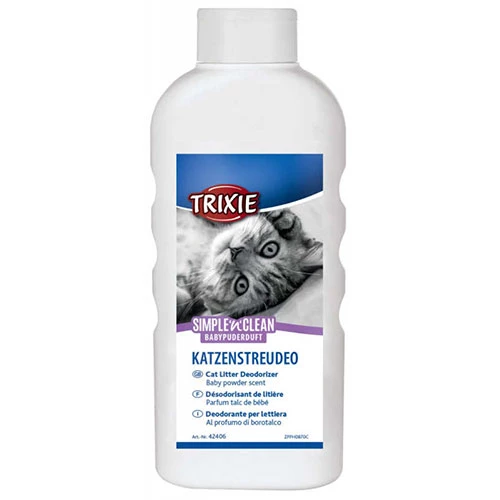 Trixie Bebek Pudrası Kedi Kumu Kötü Koku Giderici Parfümü 750 Gr