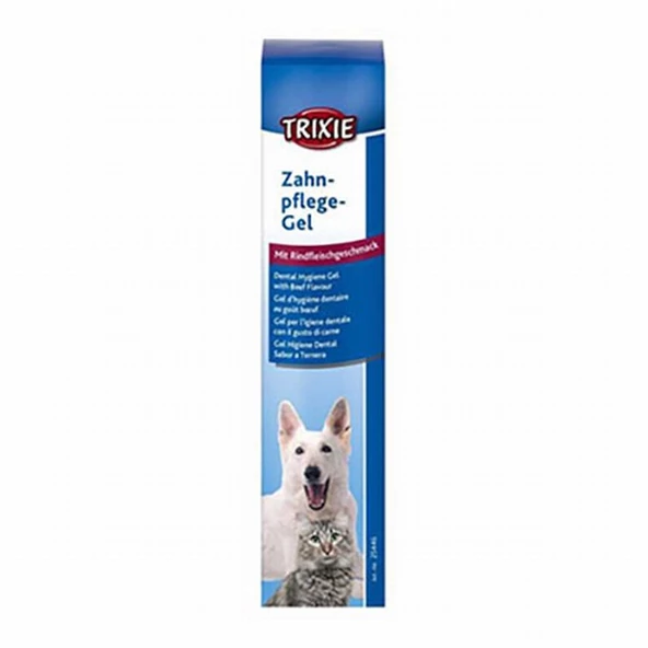 Trixie Biftek Aromalı Kedi ve Köpek Diş Temizleme Jeli 100 Gr