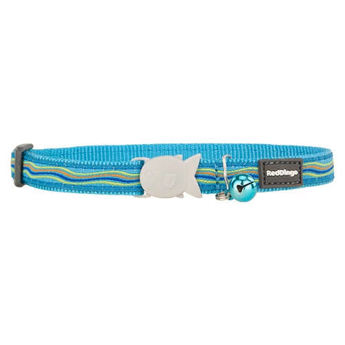 Reddingo Dreamstream Desenli Turkuaz Kedi Boyun Tasması 12 Mm ürün görseli