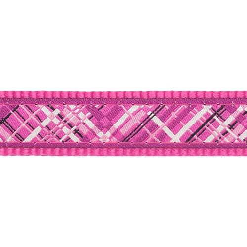 Reddingo Flanno Desenli Pembe Köpek Göğüs Tasması Small 15 Mm - 2