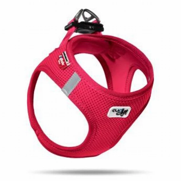 Curli Vest Köpek Göğüs Tasması Air-Mesh Red 3XS