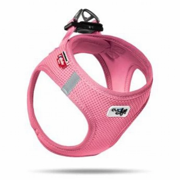 Curli Vest Köpek Göğüs Tasması Air-Mesh Pembe 3XS