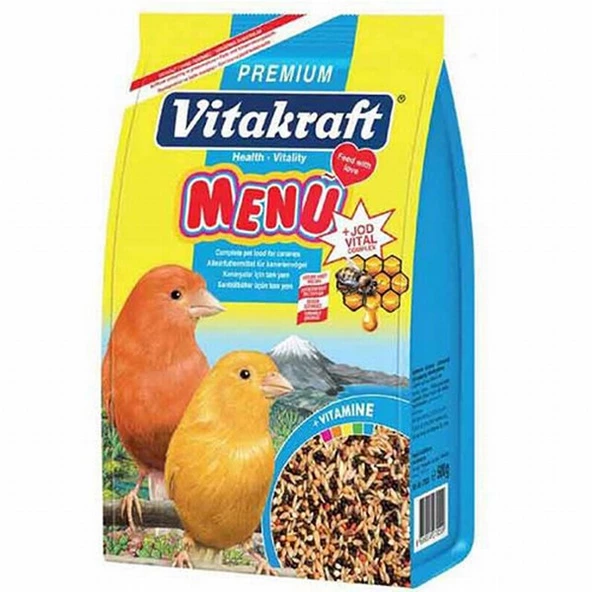 Vitakraft Menü Kanarya Yemi 500 Gr