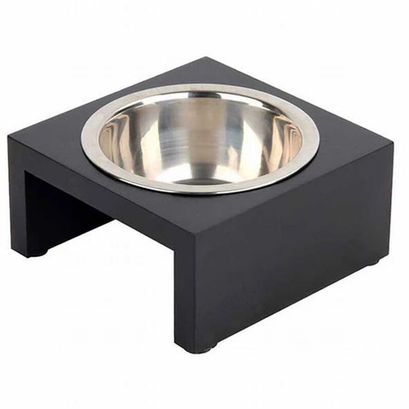 Pawise Standlı Çelik Kedi ve Köpek Mama ve Su Kabı 1750 Ml
