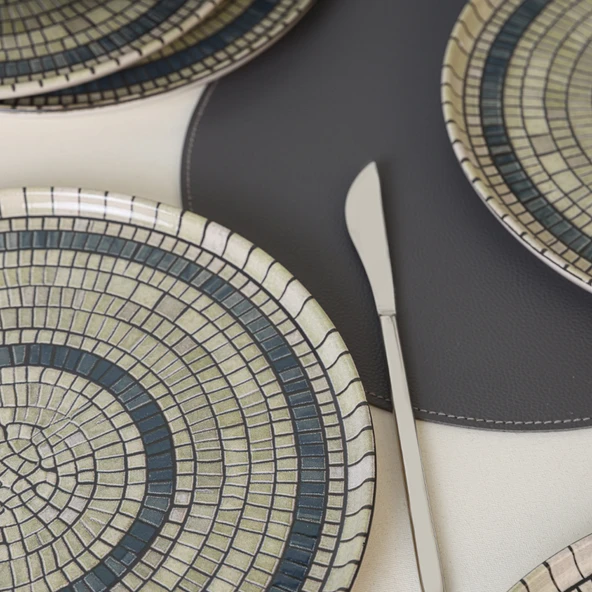 Keramika Keraart Mosaic Marvels Servis Tabağı 28 Cm 6 Adet 21620